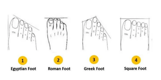 اعرف شخصيتك من شكل قدمك