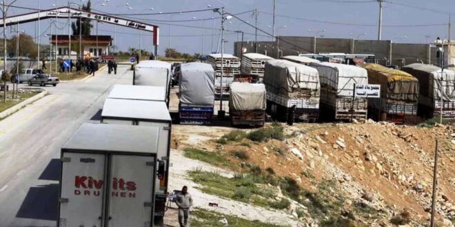 مطالب بالمعاملة بالمثل للشاحنات السورية