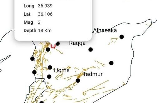 الثانية خلال حزيران.. تسجيل هزة أرضية في حلب
