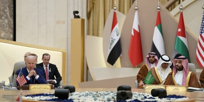 بايدن لقادة عرب: لن نغادر الشرق الأوسط