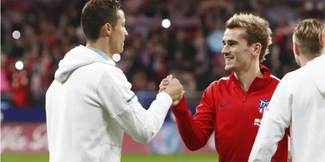 أتلتيكو مدريد يضحي بغريزمان من أجل رونالدو