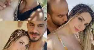 نسرين طافش و زوجها يشعل مواقع التواصل الاجتماعي