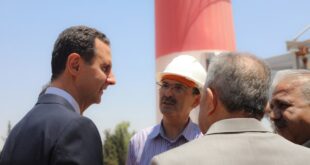 الرئيس الأسد يزور مدينة حلب