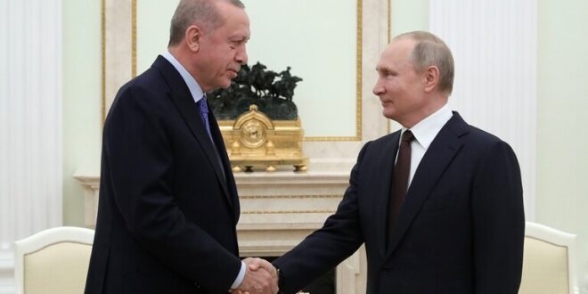 "بلومبرغ" تكشف كيف أنقذ بوتين أردوغان