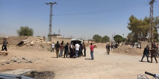 الحدود السورية التركية في مدينة القامشلي