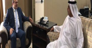 وزير الاقتصاد السوري يلتقي سفير البحرين