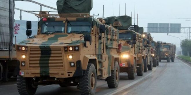أرتال عسكرية تركية تعبر الحدود إلى شمال غربي سوريا