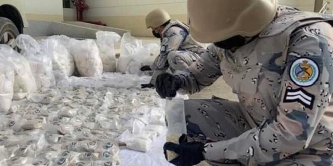 السعودية : القبض على 6 سوريين أثناء محاولتهم تهريب الملايين من الحبوب المخدرة