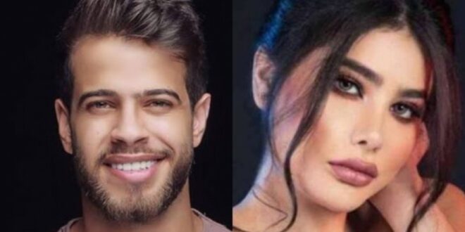 أنجي خوري تقبّل أدهم نابلسي