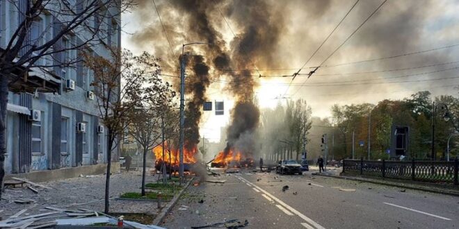 انفجارات تهز العاصمة الأوكرانية كييف