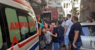إنقاذ 9 مواطنين من الاختناق بفعل حريق في اللاذقية