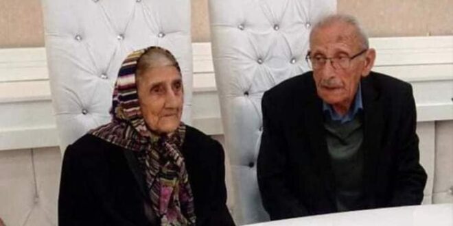 سيدة تسعينية تقع بحب رجل عمره 77 عاماً