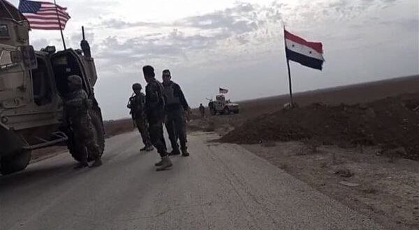 الجيش السوري يطرد رتلا أمريكيا من محيط تل تمر بريف الحسكة