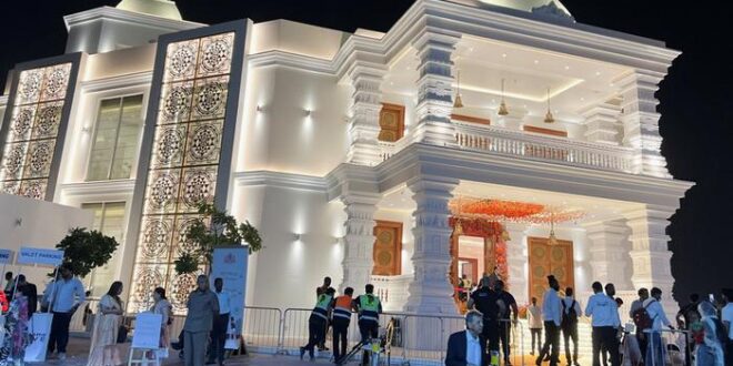 الإمارات تفتتح أول معبد هندوسي على أراضيها