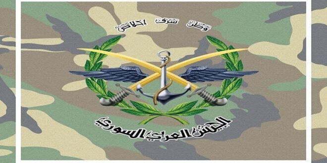 الجيش السوري: خسائر العدوان الإسرائيلي اقتصرت على الماديات