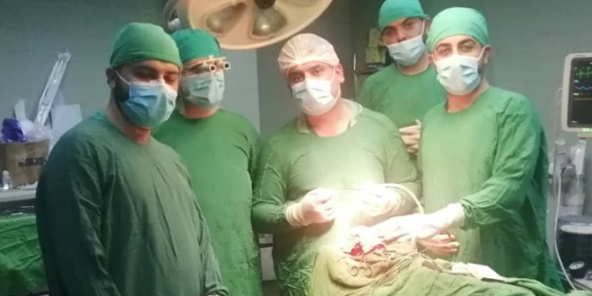 سوريا: انقاذ حياة شاب بعمل جراحي نوعي
