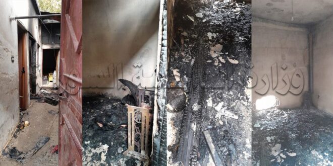حريق يلتهم منزلا في جسرين بريف دمشق ويتسبب بوفاة طفلتين