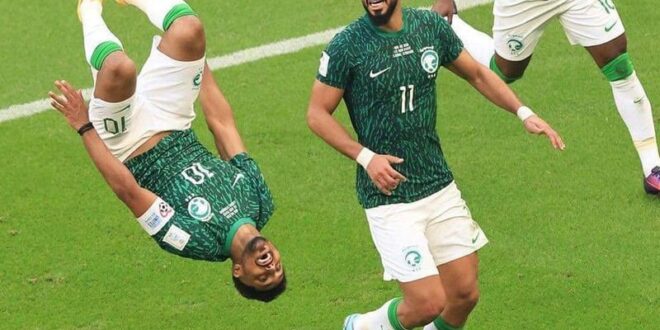 فوز المنتخب السعودي