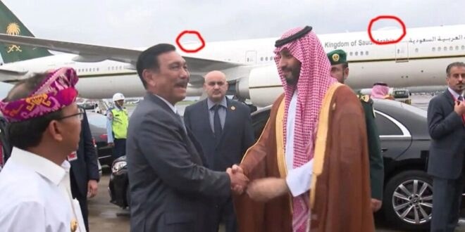 أنظمة فوق طائرة بن سلمان تثير تساؤلات عبر "تويتر"