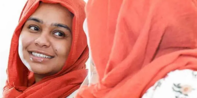 انتشار مشهد فاضح لممثلة سودانية