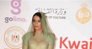 فستان شفاف وشبك.. اليكم أجرأ إطلالة في افتتاح مهرجان القاهرة السينمائي