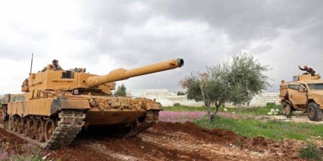 "قسد" تستهدف قاعدة تركية شمال حلب