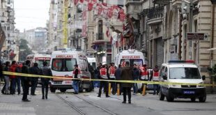 انفجار قوي في وسط اسطنبول