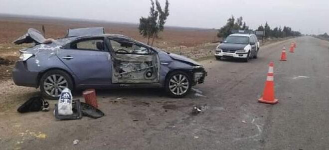 18 حالة وفاة في دمشق بسبب حوادث السير الشهر الماضي