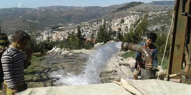 تلوث مياه للشرب في صافيتا بسبب معاصر الزيتون