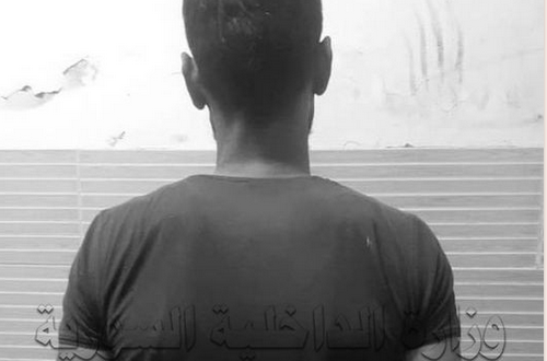 أحد أفراد عصابة خطفت مواطن في منطقة قدسيا