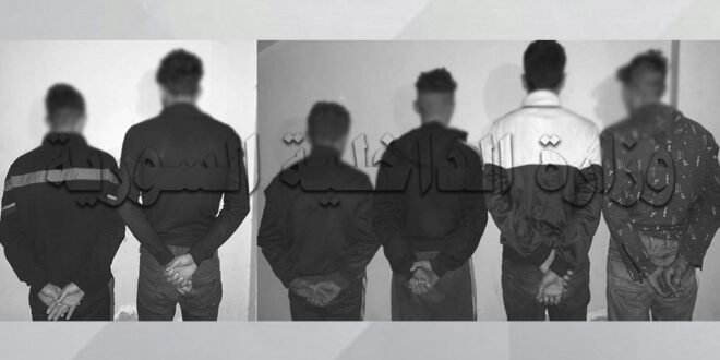 القبض على عصابة سرقة في حماة واسترداد المحروقات