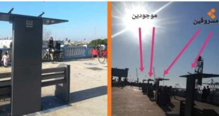 بعد شهرين من تركيبها.. سرقة ألواح طاقة شمسية من المقاعد الذكية في كورنيش اللاذقية