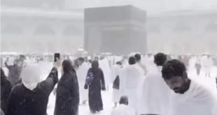السعودية توضح حقيقة فيديو تساقط الثلوج في الحرم المكي (شاهد)