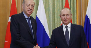 أردوغان يطالب بوتين بخطوات في ملفين سوريين