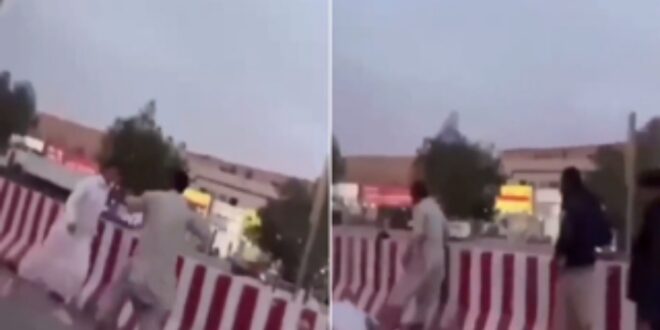باللكمة القاضية.. فيديو في شوارع السعودية يثير ضجة والشرطة تصدر بيانا!
