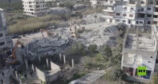 مشاهد توثق حجم الدمار الذي لحق بجبلة السورية بعد الزلزال